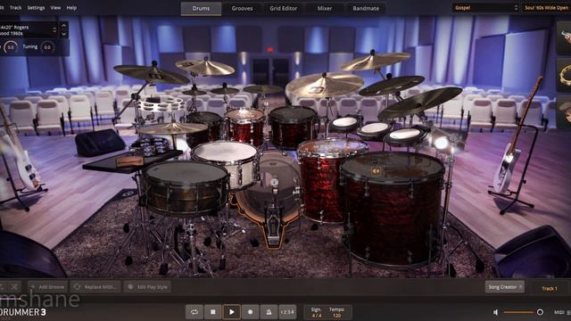 Toontrack EZDrummer 3 With Gospel EZX All Presets Demo