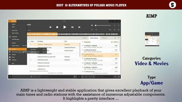 Pulsar Music Player | Best 18 Alternatives of Pulsar Music Player смотреть онлайн