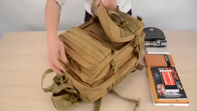 Тактический рюкзак с Алиэкспресс.Объём 50 литров.Мужской рюкзак милитари для путешествий,рыбалки. смотреть онлайн