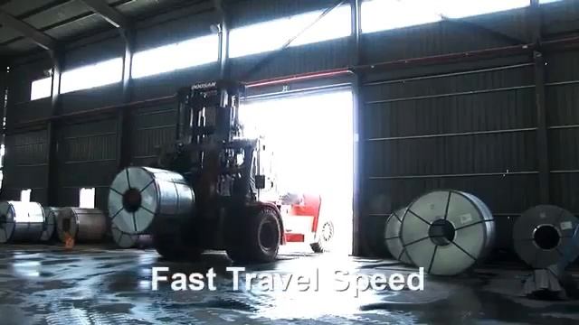 Большегрузные погрузчики Doosan Industrial Vehicle DV200S-7 и DV250S-7 смотреть онлайн