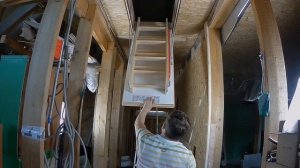 #29 Проект 3в1. Монтаж чердачной лестницы FAKRO своими руками. Видео инструкция по установке.