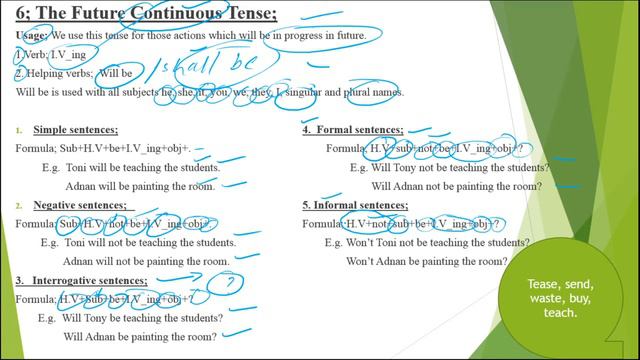 The Future Continuous Tense Part 1 Lecture No. 17 in (Urdu / Hindi) смотреть онлайн