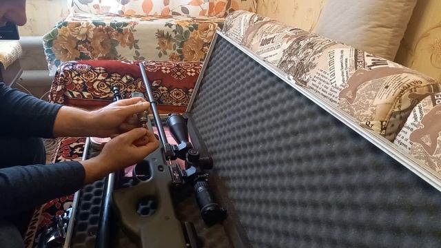 регулировка давления редуктора винтовки Атаман смотреть онлайн