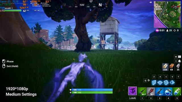 Fortnite Battle Royale - Intel Core I5 3570 + GT 1030 смотреть онлайн