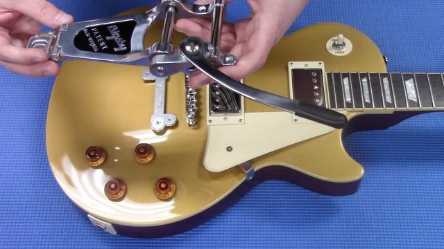 Install a Bigsby Vibrato on your guitar without drilling holes by using a Vibramate смотреть онлайн