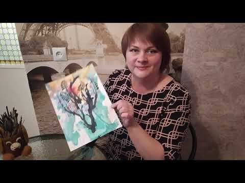 Кляксография трубочкой смотреть онлайн