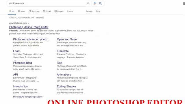ONLINE PHOTOSHOP EDITOR смотреть онлайн