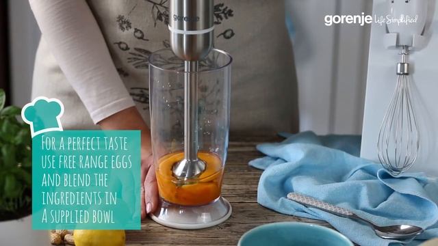 DIY: Homemade mayonnaise • COOL Blender Tips by Gorenje смотреть онлайн