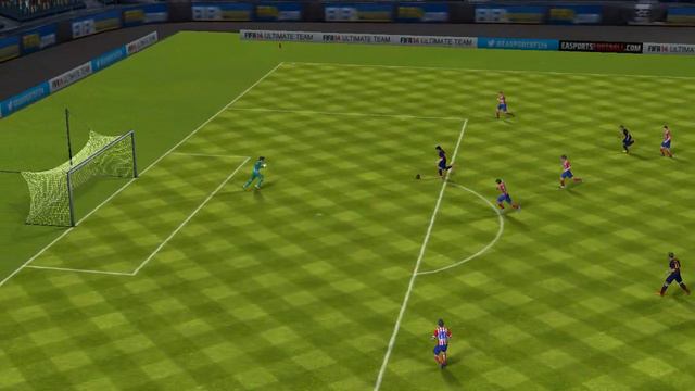 FIFA 14 Android - Atlético Madrid VS FC Barcelona смотреть онлайн