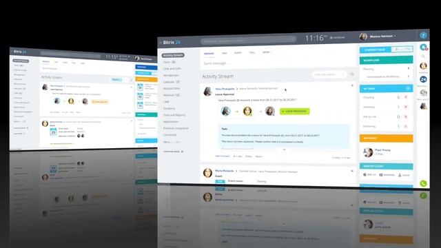 Workflow Management Software - Leave Approval Workflow in Bitrix24 смотреть онлайн