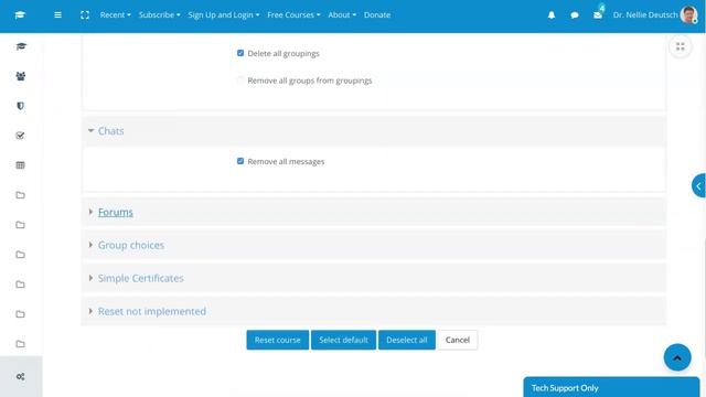 How to Reset a Moodle Course смотреть онлайн