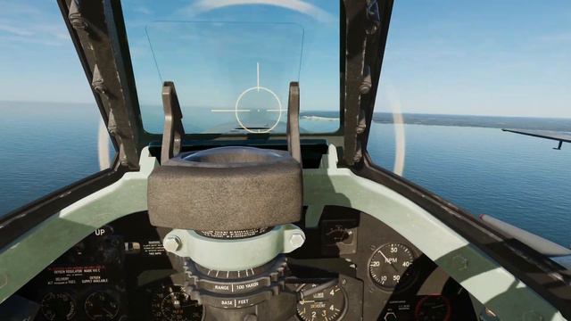 1942 "Buzz" Beurling's 800 Yard Gun Kill Claim Over Malta | DCS WORLD Reenactment смотреть онлайн