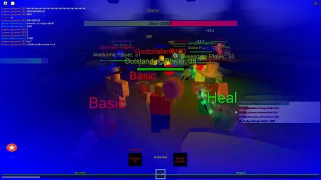 VS Baller, Piercer, Slicer and Crusher | Roblox Boss Fighting Stages смотреть онлайн