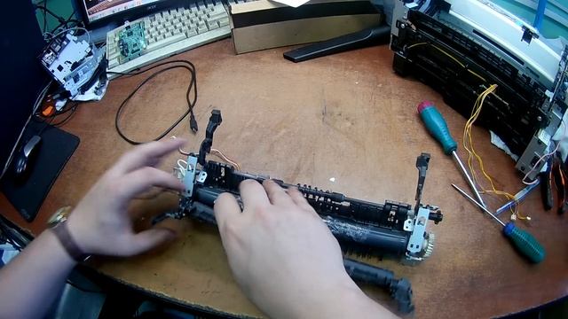 Canon MF 3010 разборка, замена термопленки смотреть онлайн