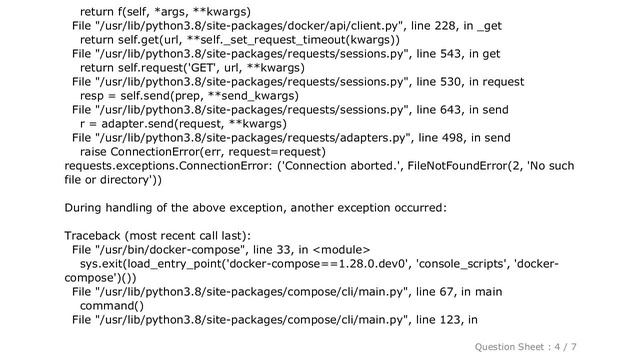 Django : Problem launching docker-compose : python modules not installed смотреть онлайн