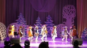 Танец Зверят. Новый Год 2017.