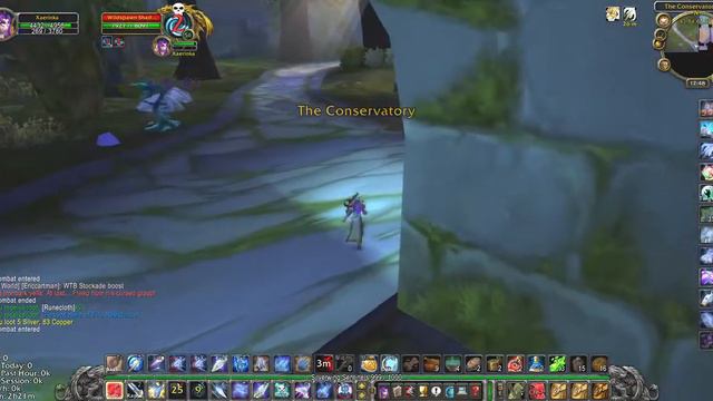 Wow Classic Hunter Solo DM East, Goldfarm - Mining , 8min run. смотреть онлайн