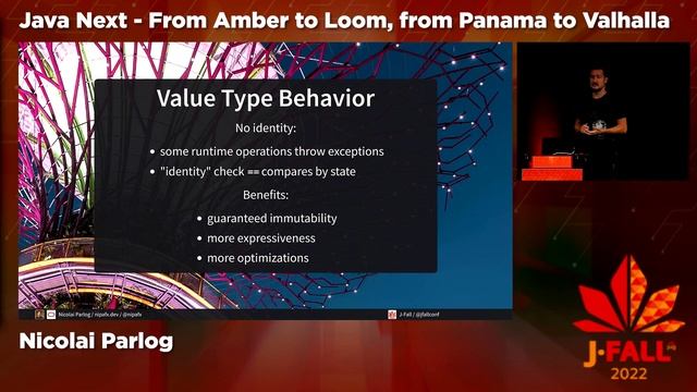 J-Fall 2022: Nicolai Parlog - Java Next - From Amber to Loom, from Panama to Valhalla смотреть онлайн