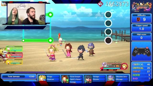 HAPPY FRIDAY FUNK-OUT!! Final Fantasy Theatrythm: Final Bar Line смотреть онлайн
