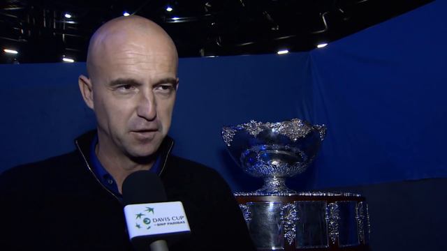 Ivan Ljubicic on winning the Davis Cup Award of Excellence смотреть онлайн