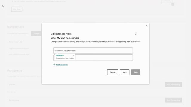 How to Setup Cloudflare with a Domain on Godaddy (2023) | Add Cloudflare Nameservers in Godaddy смотреть онлайн