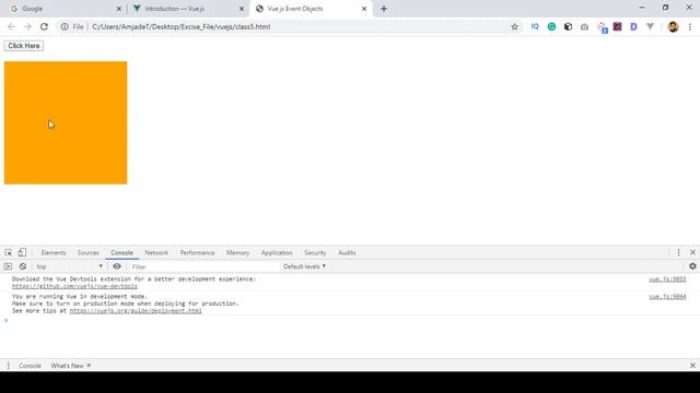 #6 VueJs Event Objects | Vue JS Tutorial смотреть онлайн