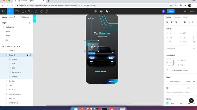 Design Car Selling App in Figma смотреть онлайн