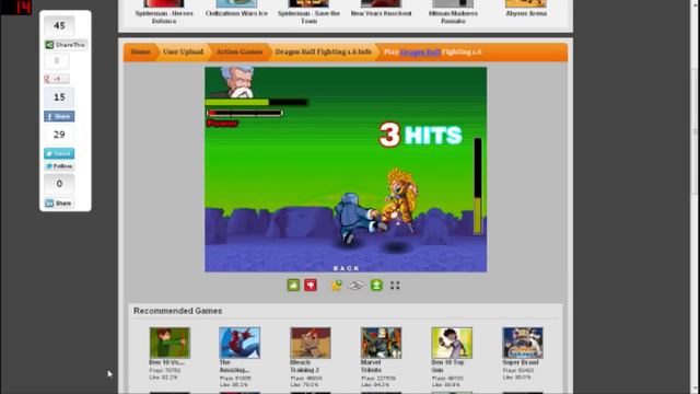 Dragon Ball fierce fighting Buten Roshi vs SSJ3 Goku смотреть онлайн