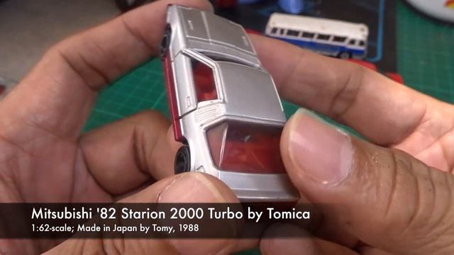 DIECAST CARS | Mitsubishi '82 Starion 2000 Turbo by Tomica смотреть онлайн