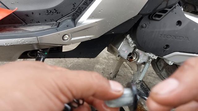 how to change engine&gear oil/ADV160/step by step tutorial #honda #adv160 #diy @jvugo смотреть онлайн