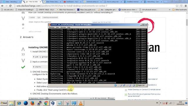 Centos 7 - Install GNOME Desktop in minimal Centos 7 64bit смотреть онлайн