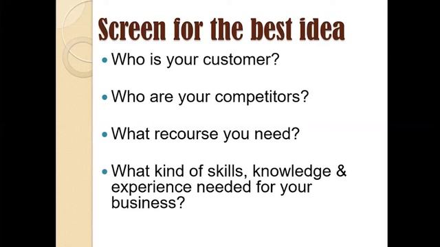 Entrepreneurship Society - (Central) Training Session 01