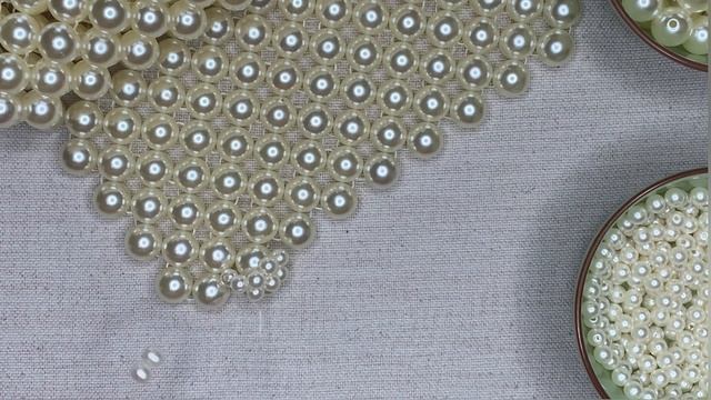 Beaded bag tutorial using Pearls (beginner friendly) смотреть онлайн