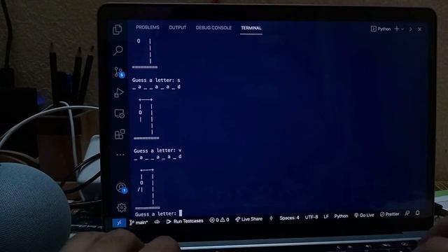 Hangman Game in Python | Day 7 of #100DaysOfCode смотреть онлайн