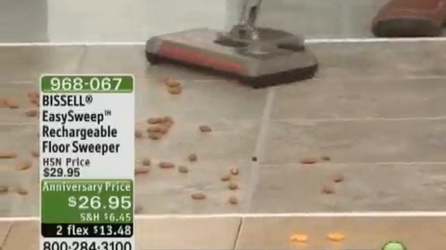 BISSELL EasySweep Rechargeable Floor Sweeper