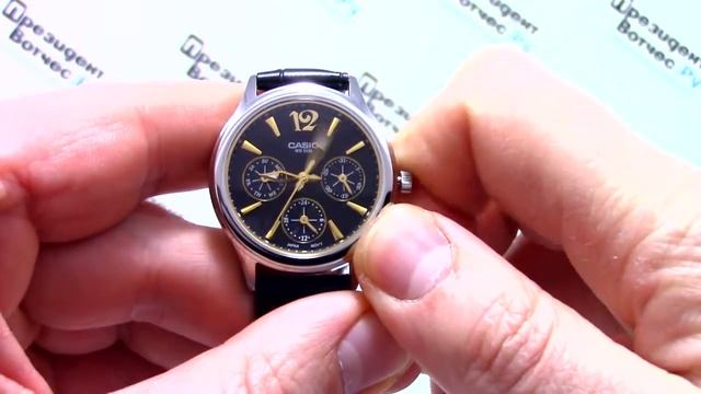 Часы Casio LTP-2085L-1A [LTP-2085L-1AVEF] - Видео обзор от PresidentWatches.Ru смотреть онлайн