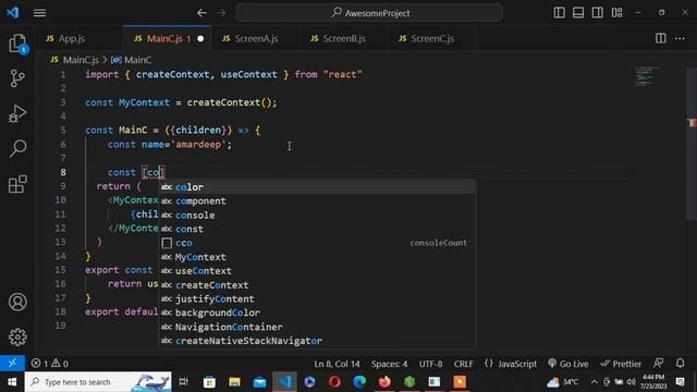 React Context API with useReducer in react-native App | Learn Code React Native App #48 смотреть онлайн