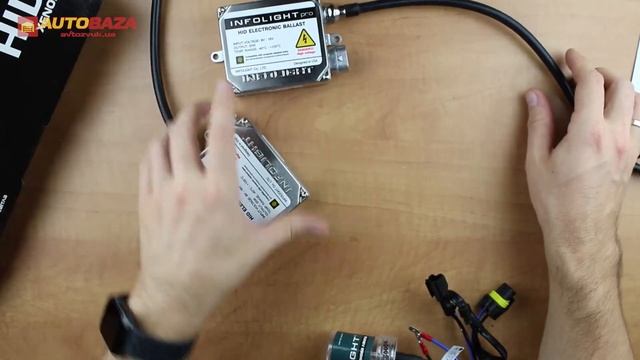 Комплект ксенона InfoLight Pro H7 6000K Canbus Ballast 35W смотреть онлайн