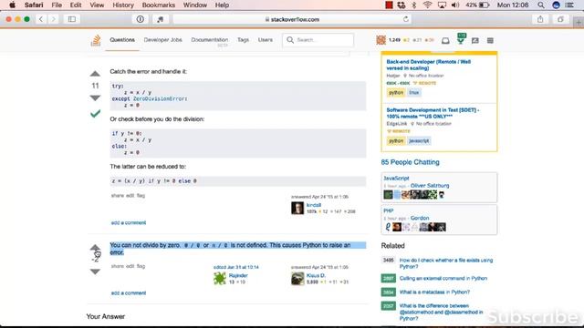 Python Tutorials for beginners -19- Fixing Difficult Errors in Python смотреть онлайн