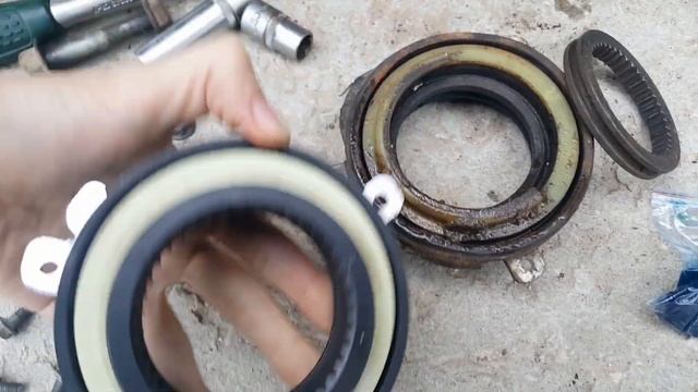 Замена хаба на SsangYong Kyron 2014 смотреть онлайн