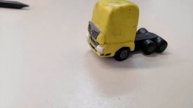 MAN TGX из пластилина. How to sculpt a truck from plasticine! смотреть онлайн