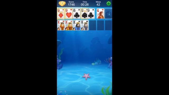 Solitaire Fish Klondike | Cards Game смотреть онлайн