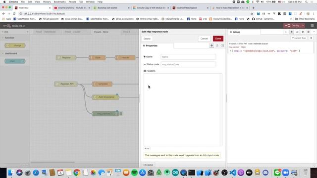 สอน NodeRED - Register Workshop Ep6# การ Redirect 303 смотреть онлайн