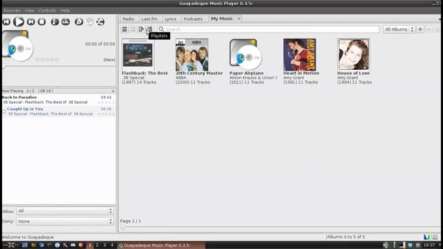 Antix 13 - alternates to installed media players - VLC and Guayadeque смотреть онлайн