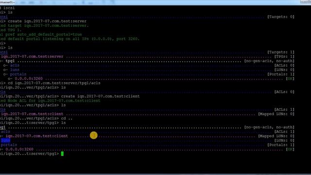 Install and configure ISCSI target and initiator server in RHEL7 | CentOS7 | SLES12 смотреть онлайн