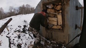 Бизнес на древесном угле. Часть 2. Как сделать углежоговую печь. Подготовка к за топке.