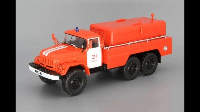 Авто на службе ПНС 110 зил 131-Обзор масштабной модели смотреть онлайн