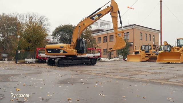 Цеппелін Україна. Огляд вживаного гусеничного екскаватора Caterpillar моделі 320DL смотреть онлайн