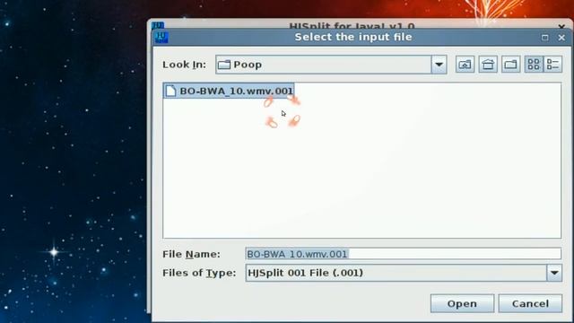 Split or Merge .001 .002 Filetype - HJSplit - Linux Mint 6 смотреть онлайн