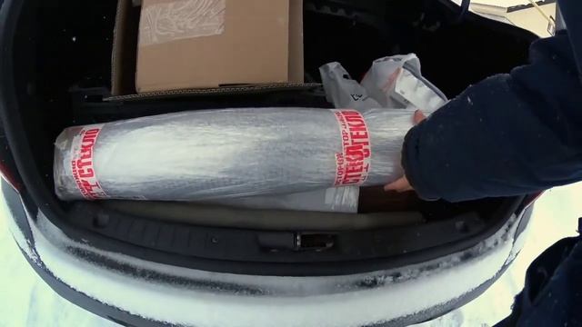 Снежный февраль , пришли трубы для печи . смотреть онлайн